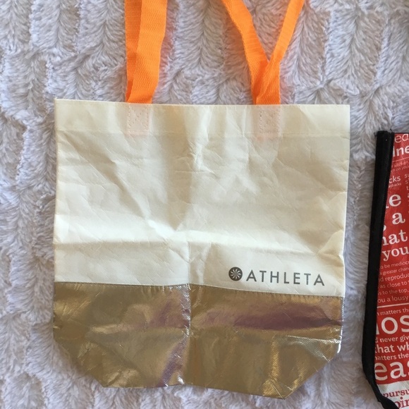 Lululemon and Athleta Small Shopping Totes - Picture 3 of 3